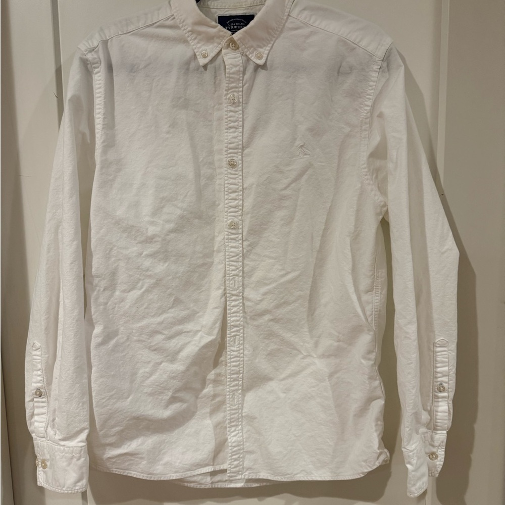 Charles Tyrwhitt Oxford White Men's Shirt